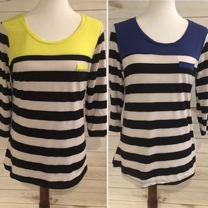 Striped tops (set of 2)